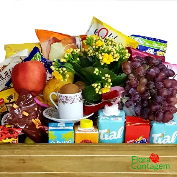 Bandeja Café Manhã com Frutas